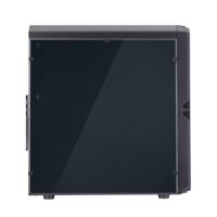 FSP mid Tower Powersiz CMT120A ATX PC Kasası Çelik,Pencereli Siyah