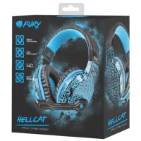 Fury Hellcat Stereo Led Işıklı Mikrofonlu Kulaklık