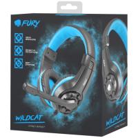 Fury Wildcat Stereo Mikrofonlu Kulaklık Siyah-Mavi