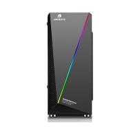 GameBooster mid Tower Powersiz Gaming GB-L05B ATX PC Kasası Temperli Cam Siyah