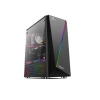 GameBooster mid Tower Powersiz Gaming GB-L05B ATX PC Kasası Temperli Cam Siyah