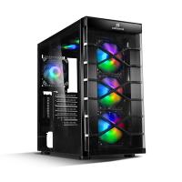 GAMEBOOSTER POWERSIZ GB-PR020BB 7X RGB FANLI GAMING MID-TOWER KASA