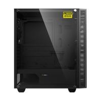 GAMEMAX 650W 80+ Bronze Aktif PFC DRACO XD A363-TA 4X RGB FANLI GAMING MID-TOWER KASA