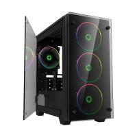 GAMEMAX 650W 80+ MINI STRATOS H609 GAMING MICRO-ATX PC KASASI