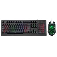 FRISBY Q USB FK-G430QU Trk Multimedia Klavye Optic Mouse Siyah Oyuncu / Aydınlatmalı