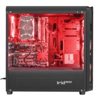 Genesis Irid 300 Red Mid Tower Kasa Siyah PSU YOK