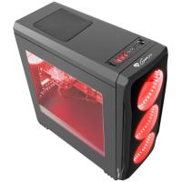 Genesis Titan 750 Red Mid Tower Kasa Siyah PSU YOK