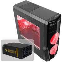 Genesis Titan 800 Red 2000W 80+ Mid Tower Kasa