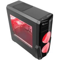 Genesis Titan 800 Red Mid Tower Kasa Siyah PSU YOK