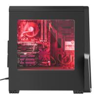 Genesis Titan 800 Red Mid Tower Kasa Siyah PSU YOK