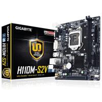 GIGABYTE 1151p H110 DDR4 H110M-S2V O/B Vga GLan DVI 4x Sata3 1x (PCIe 3.0) mATX