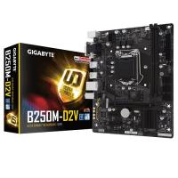 GIGABYTE 1151p B250 DDR4 B250M-D2V O/B Vga GLan DVI 6x Sata3 1x (PCIe 3.0) mATX