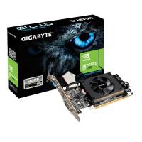 GIGABYTE 1gb nVidia GT710 GV-N710D3-1GL DDR3 64bit HDMI DVI 16X (PCIe 2.0) 19w 250w 1.8ghz