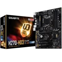 GIGABYTE 1151p H270 DDR4 H270-HD3 O/B Vga GLan Raid DVI,HDMI 6x Sata3 1x M2 Sata,1x SataE 4x (PCIe 3.0) ATX