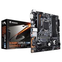 GIGABYTE 1151p v2 B360 DDR4 Gaming Aorus Gaming 3 B360M 6x Sata 2x M2 Sata HDMI DVI Intel® HD Graphics 3x (PCIe) ATX