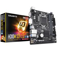 GIGABYTE H310M-S2V 2.0 DDR4 SATA3 DVI PCIe 16X v3.0 1151p v2 mATX