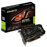 GIGABYTE 4gb nVidia GTX1050Ti OC Edition GV-N105TOC-4GD DDR5 128bit HDMI DVI DisplayPort 16X (PCIe 3.0) 75w 350w 7.0ghz