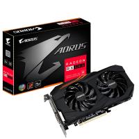 GIGABYTE 4gb AMD RX580 Aorus GV-RX580AORUS-4GD DDR5 256bit HDMI DVI 3x DisplayPort 16X (PCIe 3.0) 185w 450w 7.0ghz