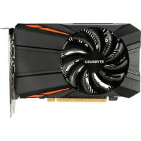 GIGABYTE 4gb nVidia GTX1050Ti GV-N105TD5-4GD DDR5 128bit HDMI DVI DisplayPort 16X (PCIe 3.0) 75w 350w 7.0ghz