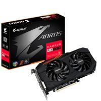 GIGABYTE 8gb AMD RX580 Aorus GV-RX580AORUS-8GD DDR5 256bit HDMI DVI 3x DisplayPort 16X (PCIe 3.0) 185w 450w 8.0ghz