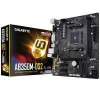 GIGABYTE AM4 B350 DDR4 AB350M-DS2 O/B Vga GLan Raid DVI 4x Sata3 3x (PCIe 3.0) mATX