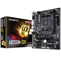 B350 GIGABYTE AM4 DDR4 AB350M-D3V O/B Vga GLan Raid DVI 4x Sata3 1x M2 Sata 3x (PCIe 3.0) mATX