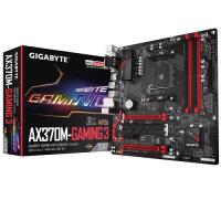 GIGABYTE AM4 X370 DDR4 Gaming AX370M Gaming 3 6x Sata 1x M2 Sata HDMI DVI AMD Ryzen Graphics 3x (PCIe) mATX