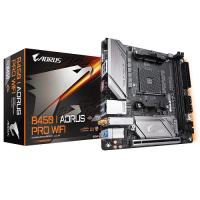 GIGABYTE B450-I AORUS PRO WIFI DDR4 SATA3 M2 PCIe NVME HDMI DP PCIe 16X v3.0 AM4 mITX