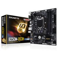 GIGABYTE B250M-DS3H USB3,1 DVI HDMI Gbit LAN LGA1151 6-7.Nesil