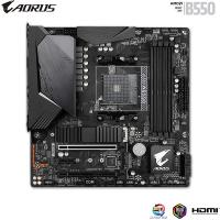 GIGABYTE B550M AORUS PRO-P DDR4 M2 PCIe NVME HDMI DP PCIe 16X v4.0 AM4 mATX