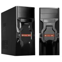 GIGABYTE 350W GZ-F10 mid Tower ATX PC Kasası Parlak Siyah