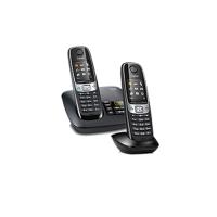 GIGASET C620 250 Rehber 20 Arama Kaydı Caller id Eco dect Geniş Lcd Ekran Telefon Siyah