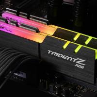 GSKILL 16GB (2X 8GB) DDR4 3000MHZ CL16 DUAL KIT RGB PC RAM TRIDENT Z RGB F4-3000C16D-16GTZR