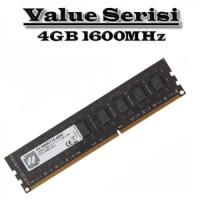GSKILL 4GB DDR3 1600MHZ CL11 PC RAM VALUE F3-1600C11S-4GNT