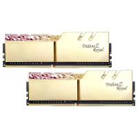GSKILL 64GB (2X 32GB) DDR4 3600MHZ CL18 DUAL KIT PC RAM TRIDENT Z ROYAL GOLD F4-3600C18D-64GTRG