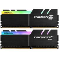 GSKILL DDR4 16gb (2x8gb) 3200mhz Trident Z RGB F4-3200C16D-16GTZR PC Ram CL16 240pin 1.2v RGB Ledli Siyah Soğutuculu