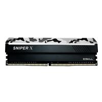 GSKILL DDR4 16gb 3000mhz SniperX F4-3000C16S-16GSXWB PC Ram CL16 288pin 1.2v Siyah Kamuflaj Soğutuculu