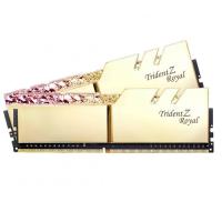 GSKILL DDR4 16gb (2x8gb) 3000mhz Trident Z Royal RGB	 F4-3200C16D-16GTRG PC Ram CL16 288pin 1.2v RGB Ledli Gold Soğutucu