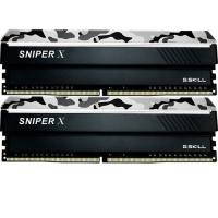 GSKILL DDR4 16gb (2x8gb) 3600mhz SniperX F4-3600C19D-16GSXWB PC Ram CL19 288pin 1.2v Siyah Kamuflaj Soğutuculu