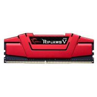 GSKILL DDR4 16gb 2400mhz RipjawsV F4-2400C15S-16GVR PC Ram CL15 288pin 1.2v Kırmızı Soğutuculu