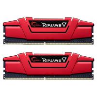GSKILL DDR4 32gb (2x16gb) 3000mhz RipjawsV F4-3000C16D-32GVRB PC Ram CL16 288pin Kırmızı Soğutuculu