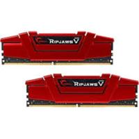GSKILL RipjawsV Kırmızı 16GB (2x8GB) 3000Mhz DDR4 CL15 Pc Ram F4-3000C15D-16GVRB