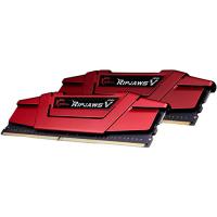 GSKILL RipjawsV Kırmızı 16GB (2X8) 2400Mhz DDR4 CL15 Pc Ram F4-2400C15D-16GVR 1.2V