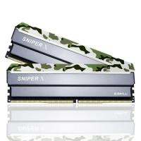 GSKILL SniperX Orman Kamuflaj 16GB (2x8GB) 3200Mhz DDR4 CL16 Pc Ram F4-3200C16D-16GSXFB DUAL (16-18-18-38)