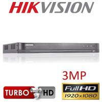 HAIKON 4in1 8kanal 3mp DS-7208HQHI-K1 3mp 1x 6tb AHD,CVI,TVI Kayıt Cihazı HDMI 10/100