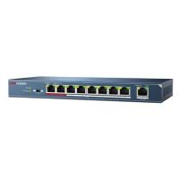 HAIKON 8 Port (8 x PoE) DS-3E0109P-E 10/100 Fast Ethernet PoE Switch (123W)