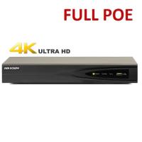 HAIKON IP 4kanal Full PoE 8mp DS-7604NI-K1/4P 8mp 1x 6tb NVR Kayıt Cihazı HDMI 10/100