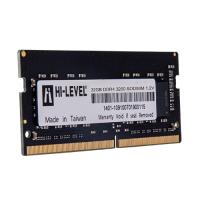 HI-LEVEL 32GB DDR4 3200MHZ NOTEBOOK RAM VALUE HLV-SOPC25600D4/32G 1.2volt