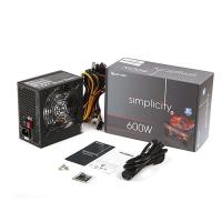 HIGH POWER 600W 80+ 12 Cm Kırmızı Ledli Fan HPG-600ST-H12S