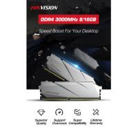 HIKVISION U10, 16Gb DDR4 3000Mz, HKED4161DAA2D1ZA2 CL16 Gaming RAM